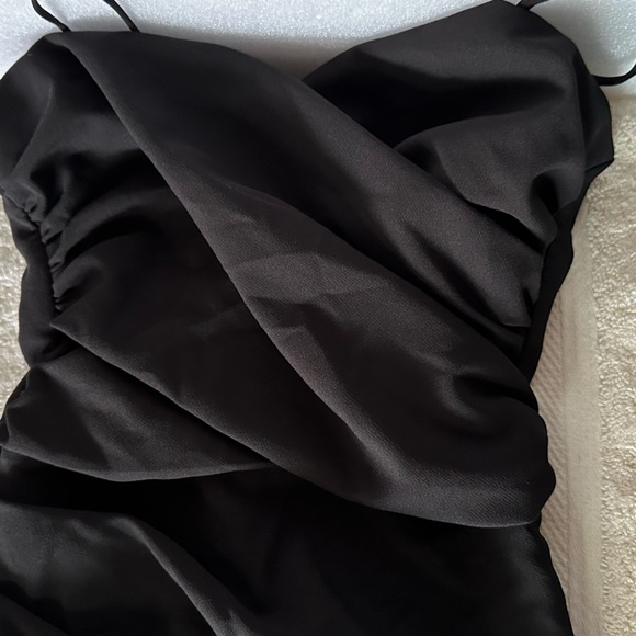 Zara Cowl Neck Black Dress mini - Picture 8 of 11